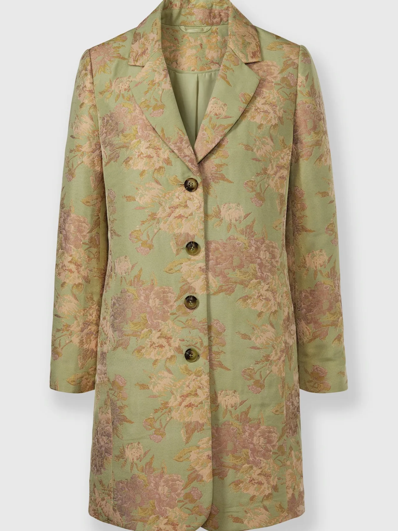 Blazer long motif jacquard original