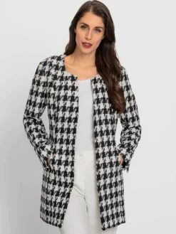 Blazer motif pepita
