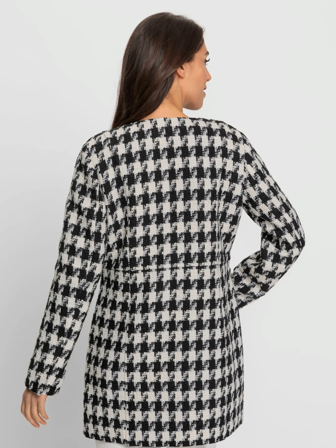 Blazer motif pepita