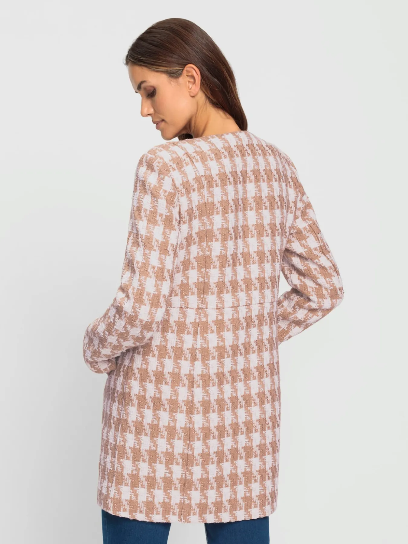 Blazer motif pepita