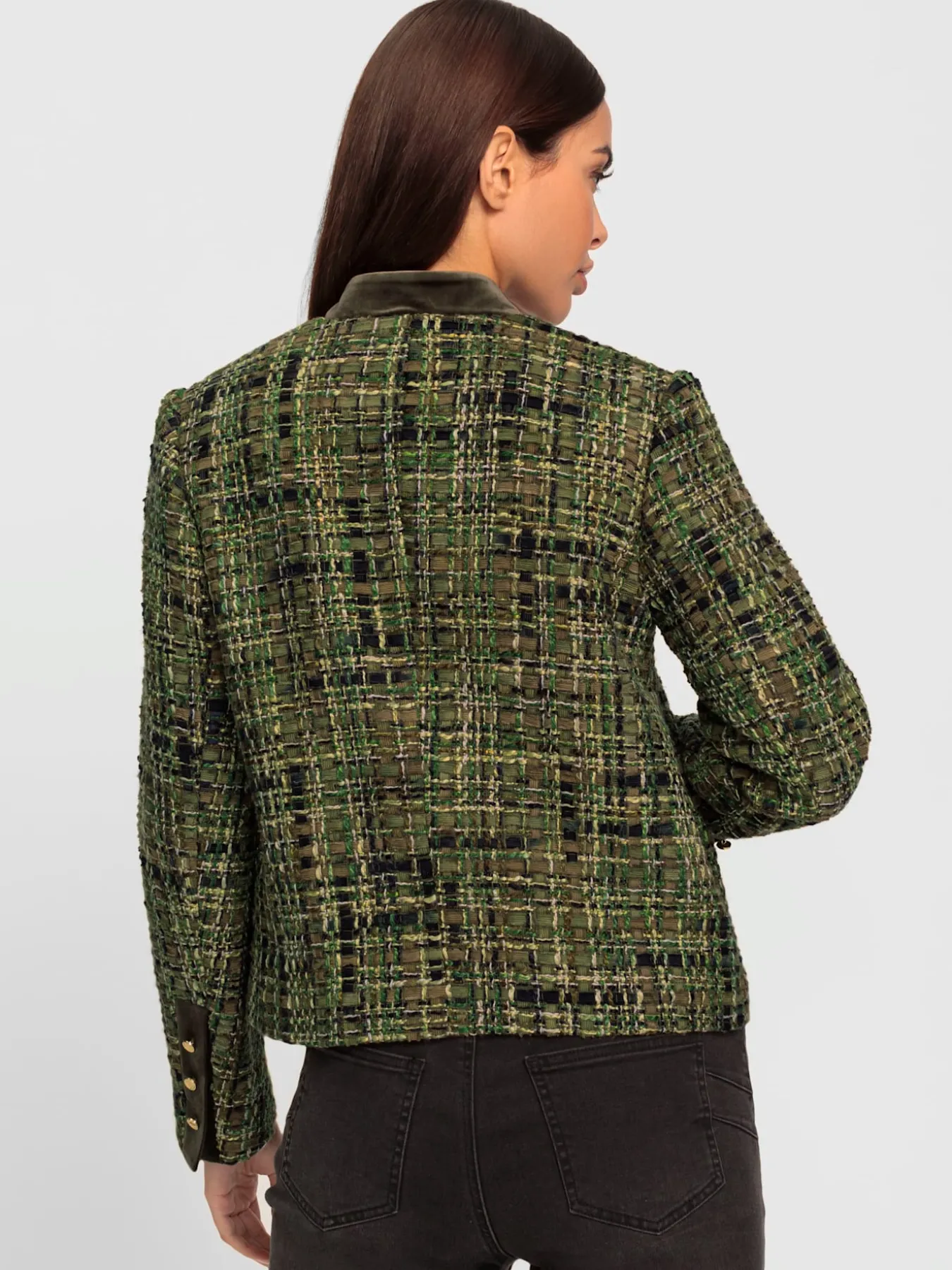 Blazer qualité bouclé tendance
