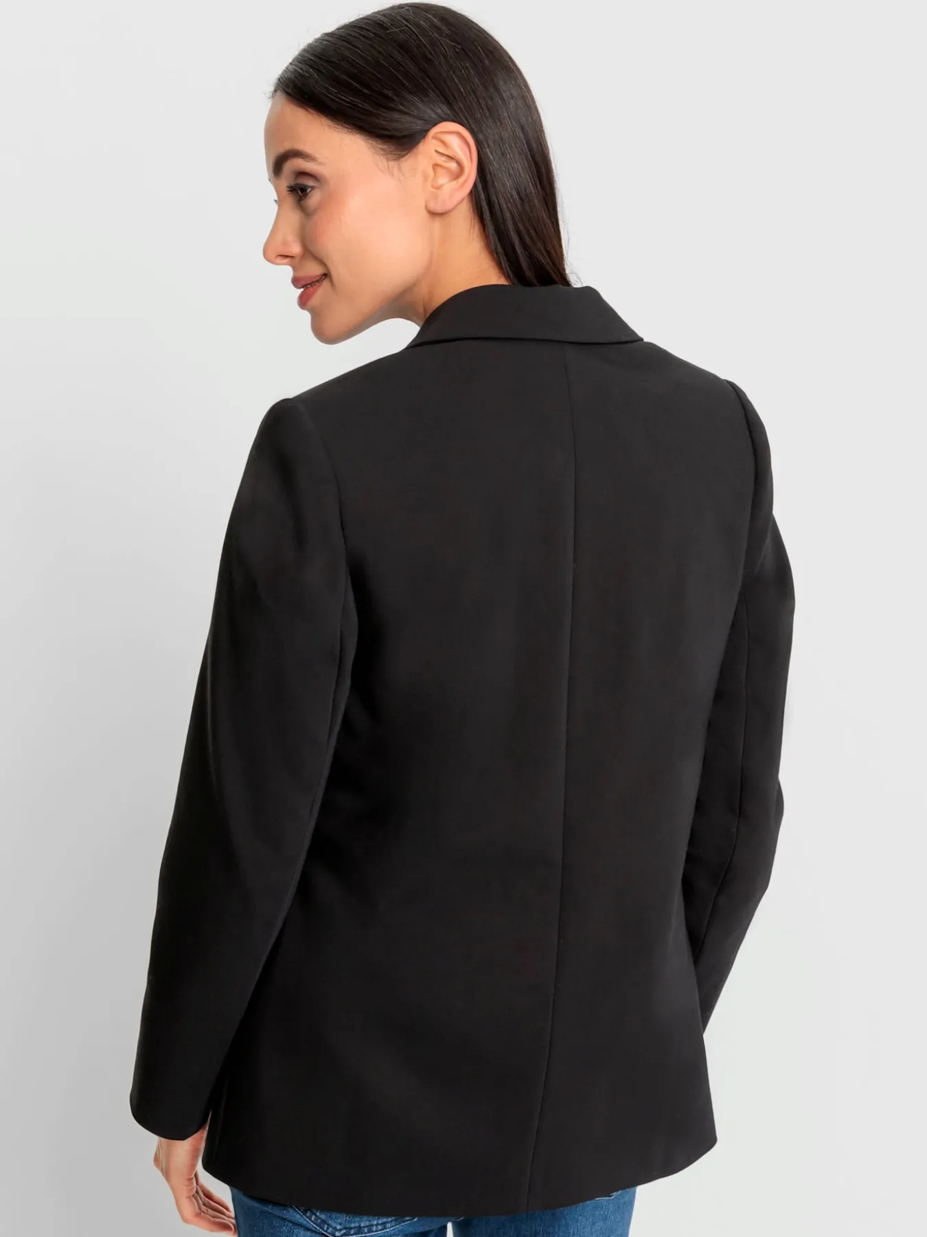 Blazer qualité extensible douce pour une forme parfaite