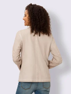 Blazer sweat délavage « oil dyed » tendance