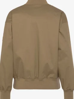 Blouson léger aux détails couleur or