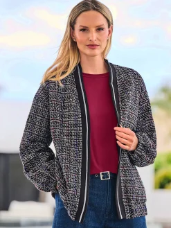 Blouson qualité bouclée chaude