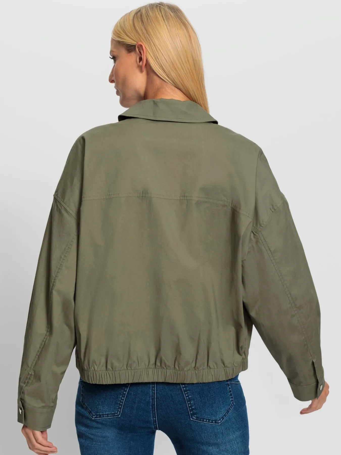 Blouson qualité coton doux sur la peau