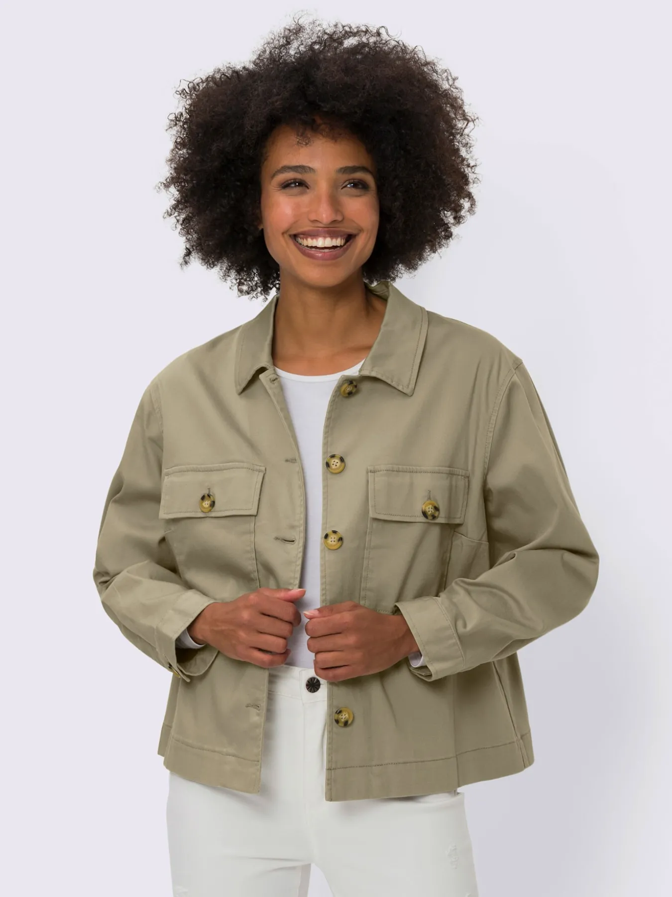 Blouson qualité coton et modal agréable à porter