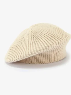 Bonnet béret tricoté tendance