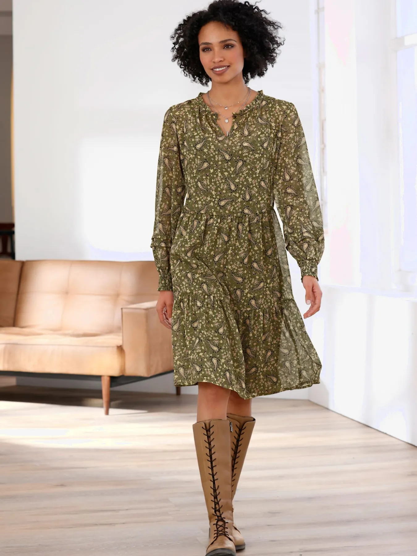 Bottes à lacets cuir nappa de vache