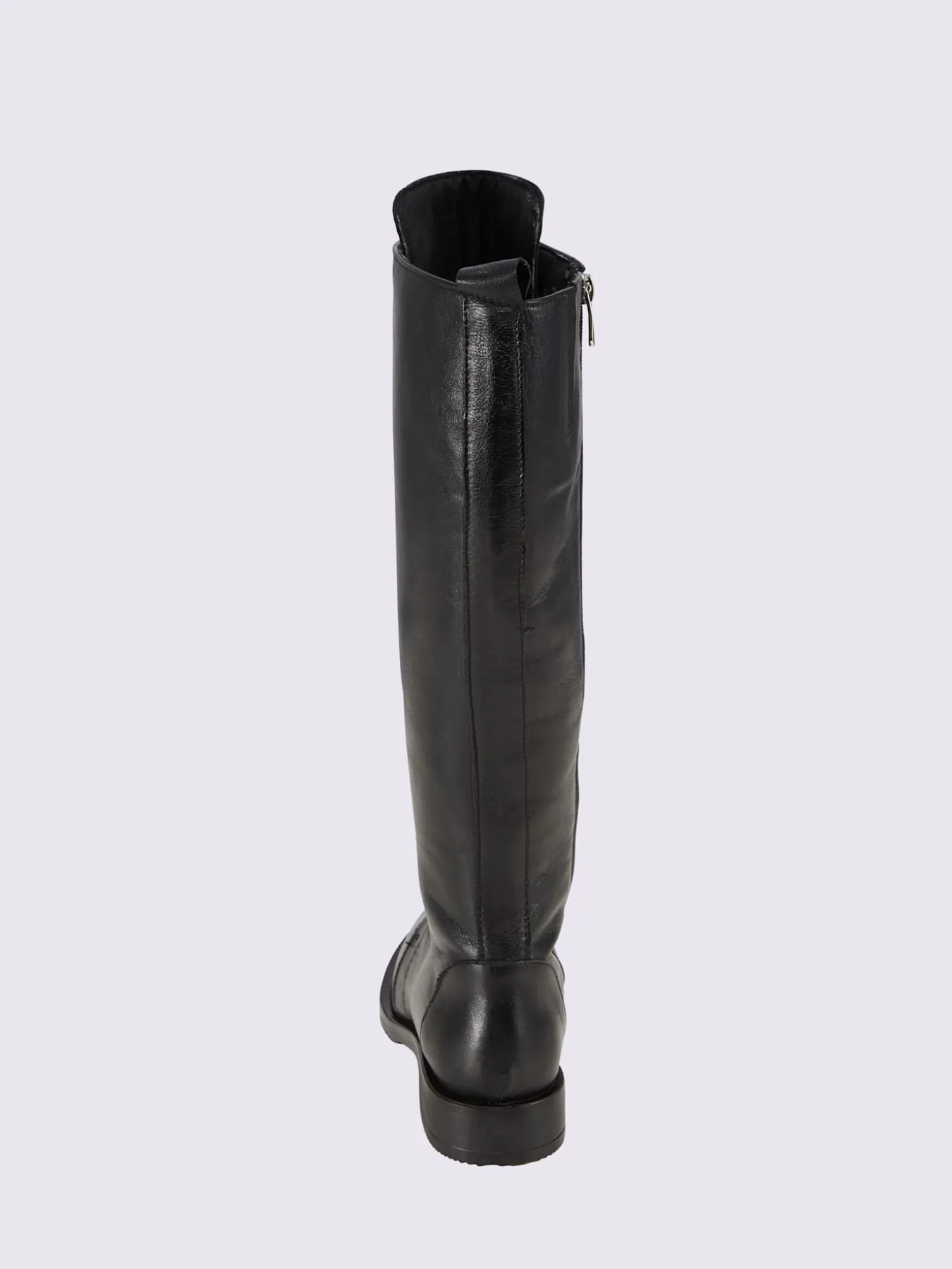 Bottes à lacets cuir nappa de vache