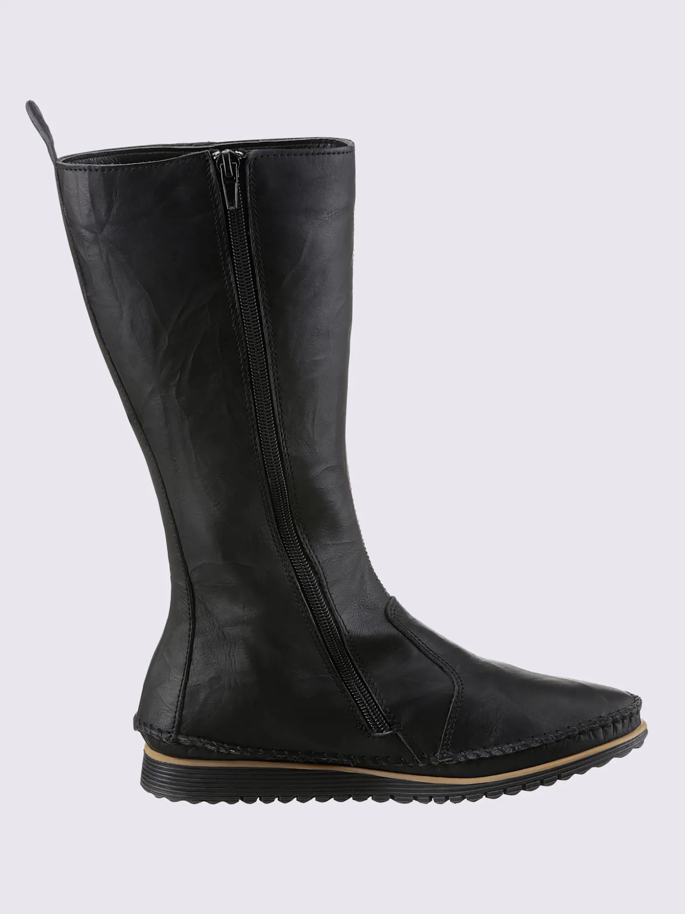 Bottes cuir nappa de vache