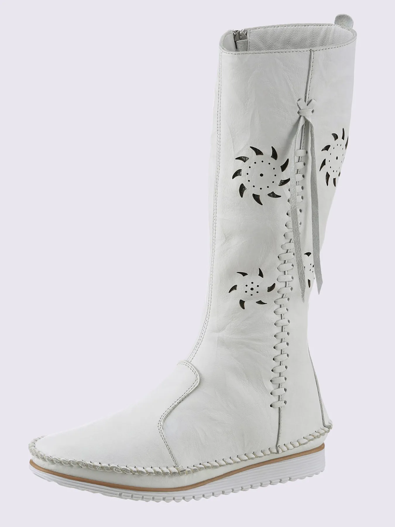 Bottes cuir nappa de vache