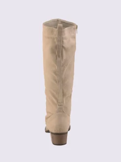 Bottes matière textile agréable à porter
