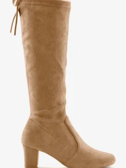 Bottes talon confortable et hauteur du talon d'env. 6 cm