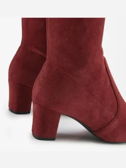 Bottes talon confortable et hauteur du talon d'env. 6 cm