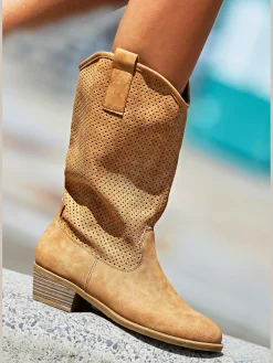Bottes western matière agréablement légère