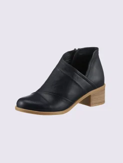 Bottine courte cuir nappa de vache
