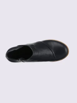 Bottine courte cuir nappa de vache