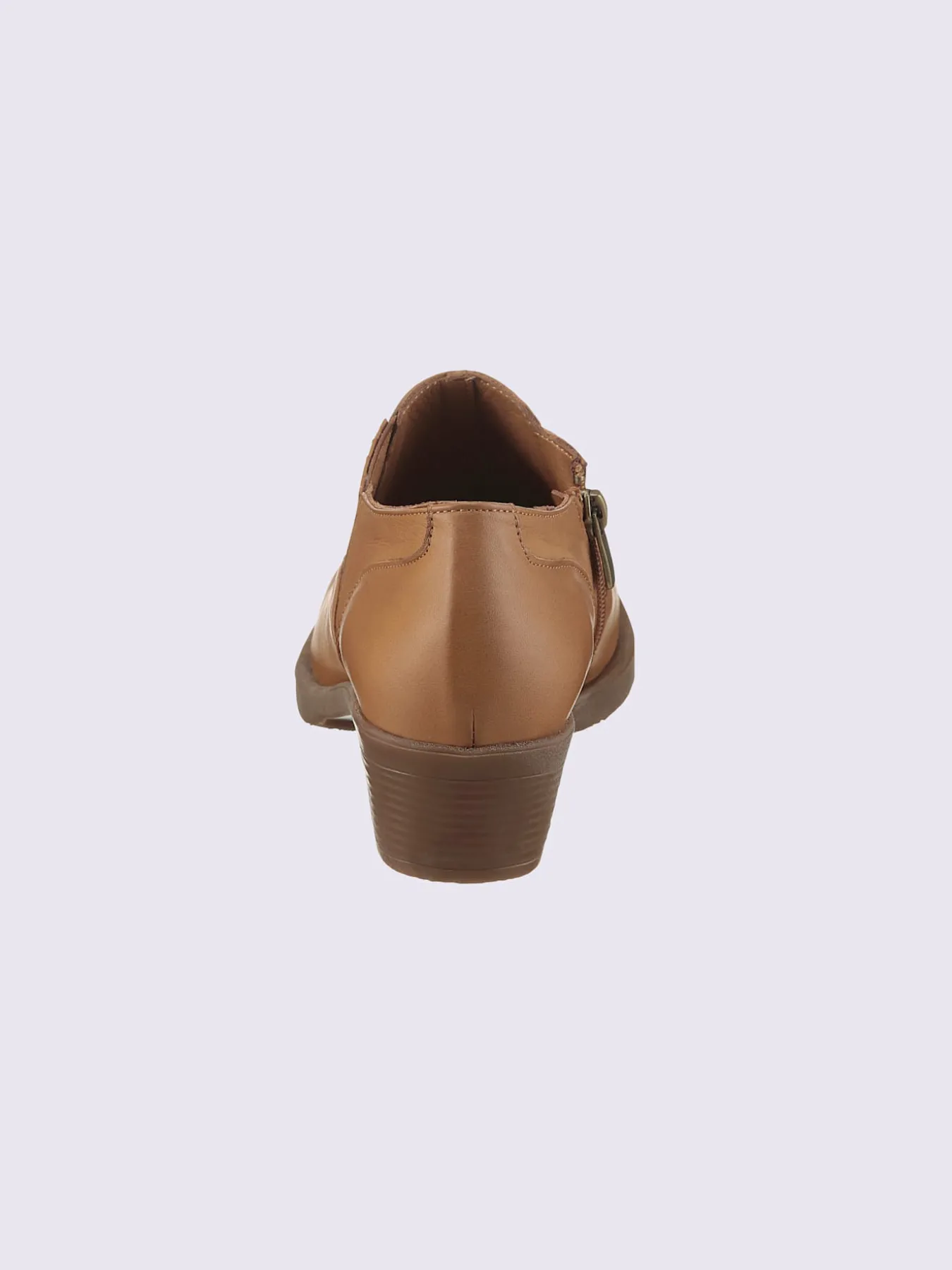 Bottine courte cuir nappa de vache