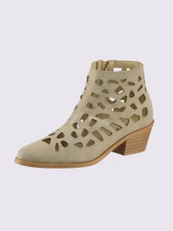 Bottine courte cuir vachette