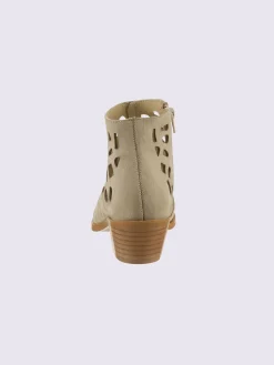 Bottine courte cuir vachette