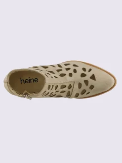 Bottine courte cuir vachette