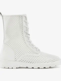 Bottines à lacets bottines d'été avec petites découpes