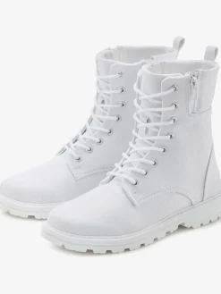 Bottines à lacets chaussures en textile, chaussures en tissu – bottines d'été très légères