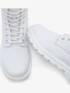 Bottines à lacets chaussures en textile, chaussures en tissu – bottines d'été très légères