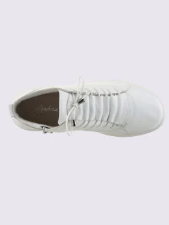 Bottines à lacets cuir nappa de vache