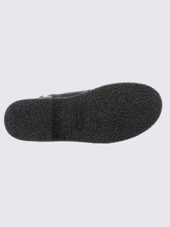 Bottines à lacets cuir nappa de vache