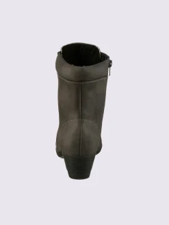 Bottines à lacets matière textile agréable à porter
