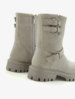 Bottines avec boucles décoratives