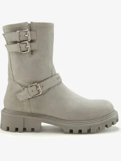 Bottines avec boucles décoratives