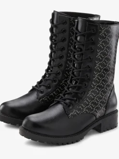 Bottines avec imprimé tendance et semelle profilée légère