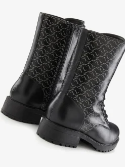 Bottines avec imprimé tendance et semelle profilée légère