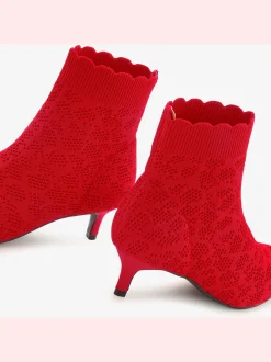 Bottines chaussettes avec talon agréable d'env. 5 cm
