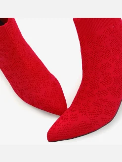 Bottines chaussettes avec talon agréable d'env. 5 cm
