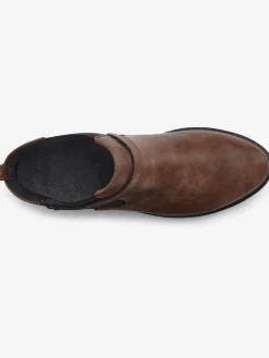 Bottines chelsea empiècement extensible sur le côté pour faciliter l'enfilage