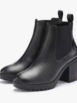 Bottines chelsea jolies bottines d'hiver à talon bottier confortable