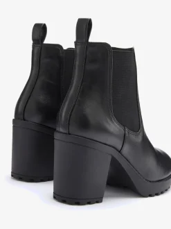 Bottines chelsea jolies bottines d'hiver à talon bottier confortable