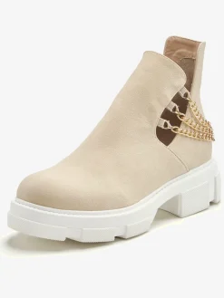 Bottines chelsea jolies chaînes