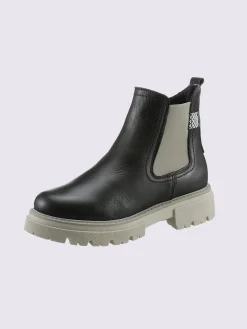 Bottines cuir nappa de vache