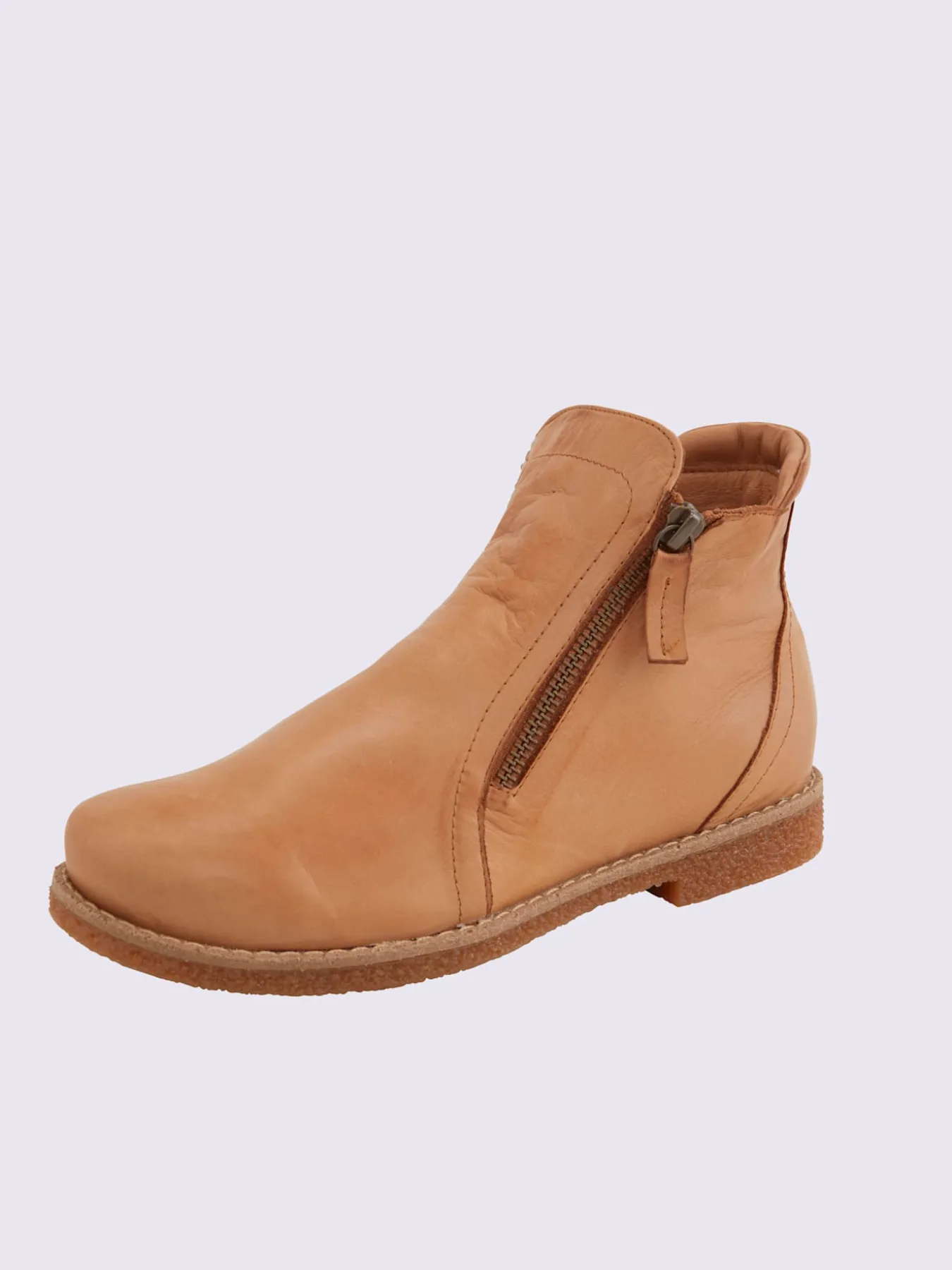 Bottines cuir nappa de vache