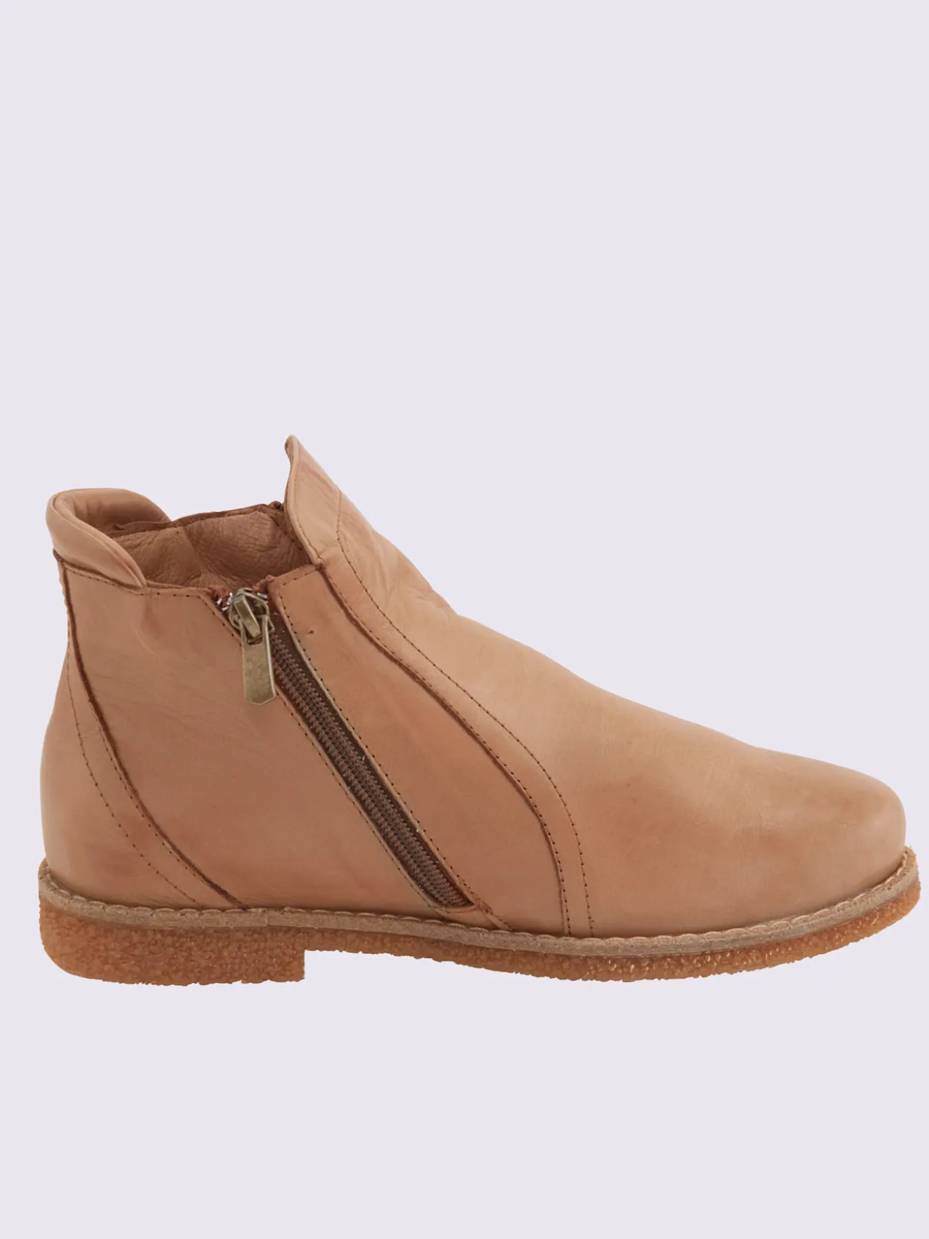 Bottines cuir nappa de vache