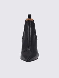Bottines cuir nappa de vache