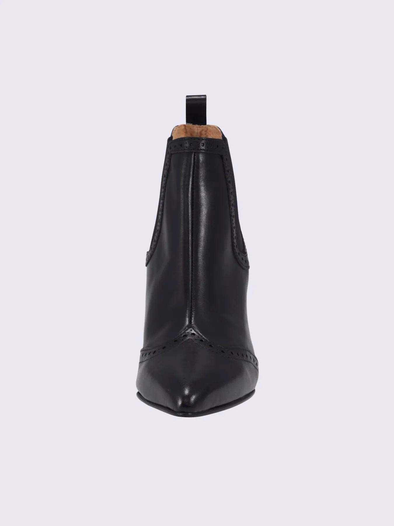 Bottines cuir nappa de vache