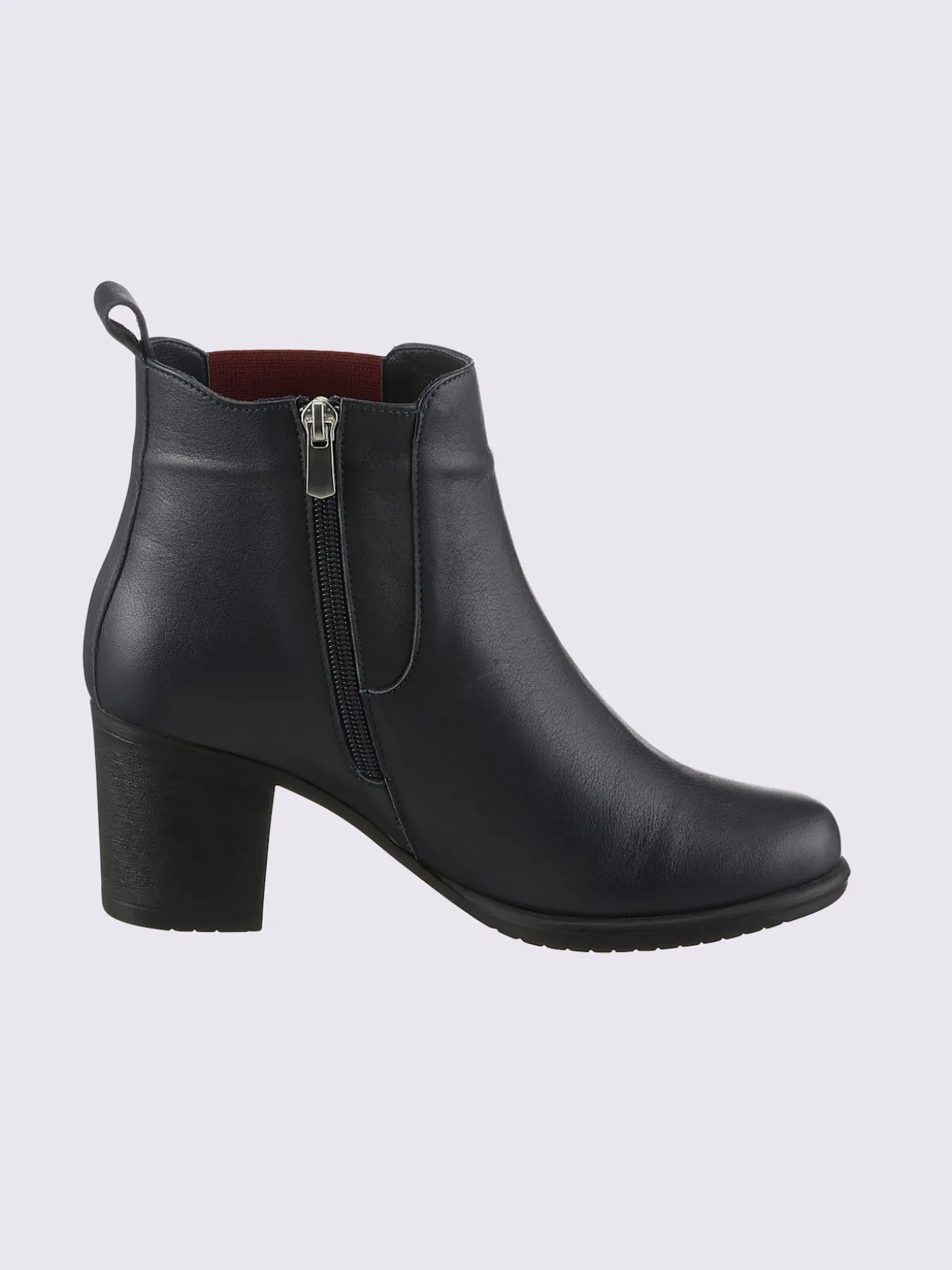 Bottines cuir nappa de vache