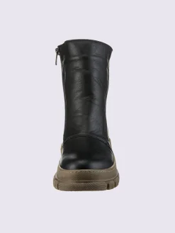 Bottines cuir nappa de vache