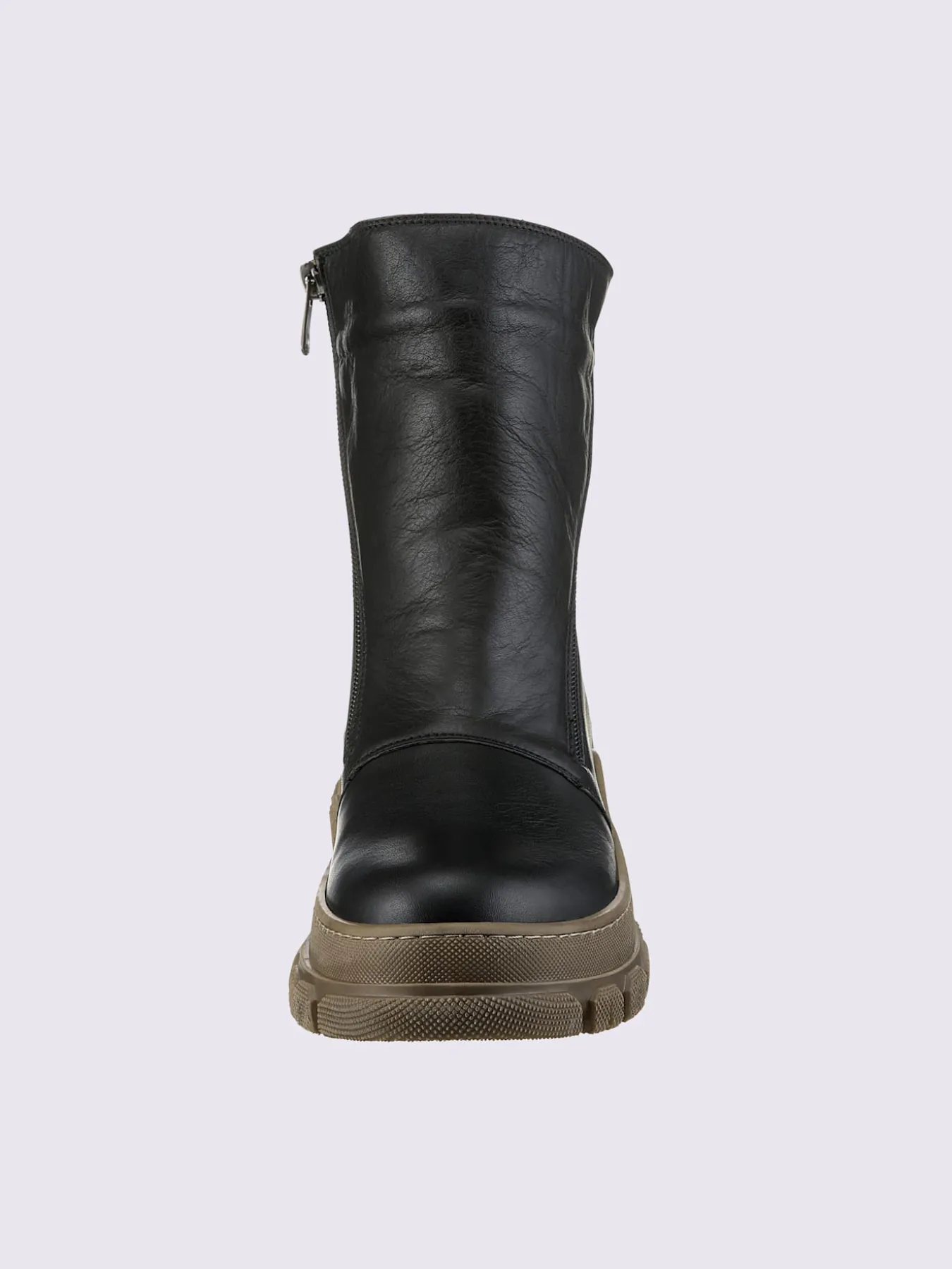 Bottines cuir nappa de vache